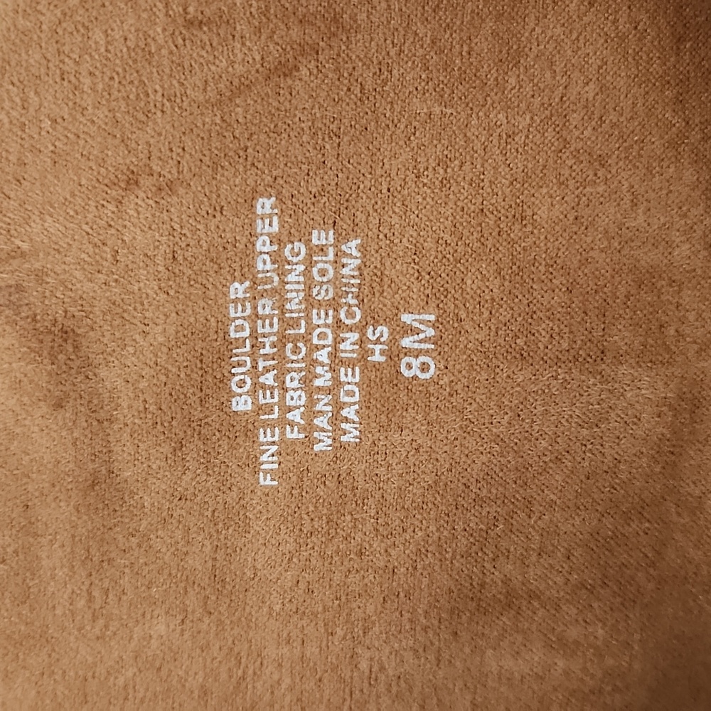 Euc Charles By Charles David Boulder Fringe Booti… - image 6